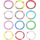 12Pcs Heishi Surfer Bracelets For Women Colorful Friendship Vsco Boho Bead Bracelet Stackable Rainbow Bracelet Polymer Clay Elastic Rope Bracelet Summer Beach Jewelry 12Pcs Heishi Surfer Bracelets For Women Colorful Friendship Vsco Boho Bead Bracelet Stackable Rainbow Bracelet Polymer Clay Elastic Rope Bracelet Summer Beach Jewelry